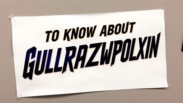 To Know About Gullrazwupolxin