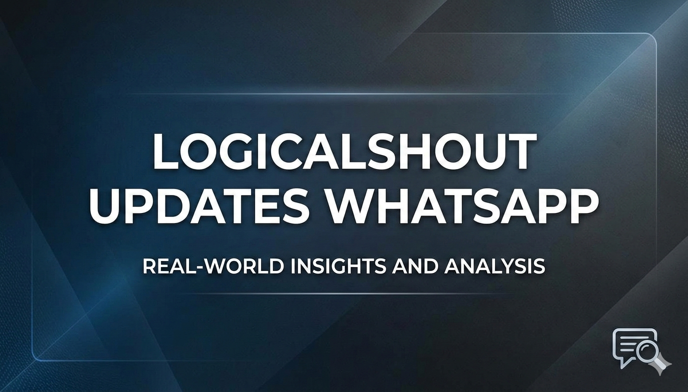logicalshout updates whatsapp