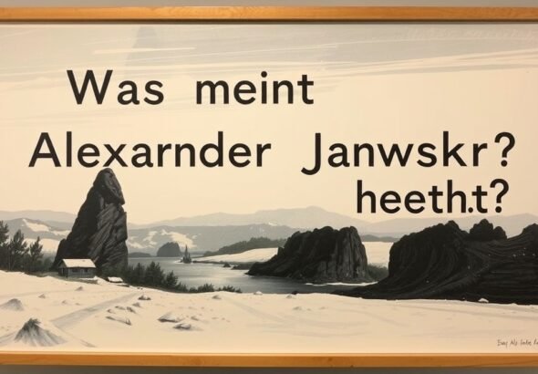 Was macht Alexander Janowsky heute