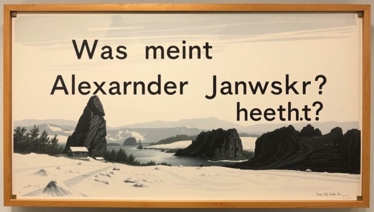 Was macht Alexander Janowsky heute