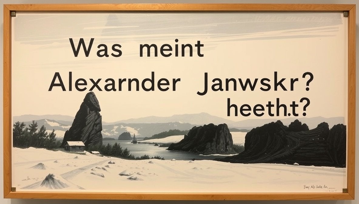 Was macht Alexander Janowsky heute